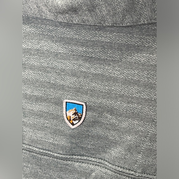 Kuhl AirKuhl Striped Polo Shirt Men’s Large Short Sleeve Outdoors Hiking UPF50 - Picture 5 of 5